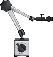 Neoteck Magnetic Tripod for Dial Gauge with Central Clamping Magnetic Dial Gauge Base Stand Holder Measuring Tripod 80 kg Maximum Pulling Force