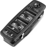 YHTAUTO Master Power Window Switch Driver Side Replacement for 2011-2013 Jeep Grand Cherokee, 8+3 Pins, w/o Power Folding Mirrors, Dual Auto Up and Down Window Control Switch