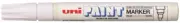 Uni Paint Marker MARKERS PENS 12Pieces 2.8mm Bullet Tip, Spirit Based WHITE