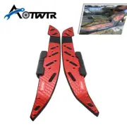 Motorcycle Foot Peg Plate Footrest Step Pad Mat Cover For Honda PCX125 160 Red