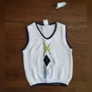 BRAND NEW GYMBOREE Boys 18/24M Blue/green Argyle Sweater Vest