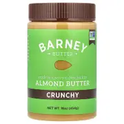 Barney Butter, Almond Butter, Crunchy, 16 oz (454 g)