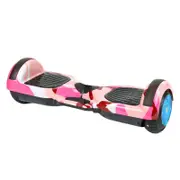 6.5" Hoverboard Scooter Bluetooth Speaker LED Self Balancing 2025 New Scooter - Pink Camouflage