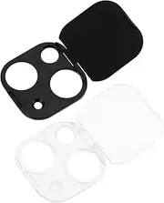 NAMOARLY 2Pcs Phone Lens Protector Caps for Camera Lens Cover Privacy Shield Damage Protection Elegant Design Easy Installation Options