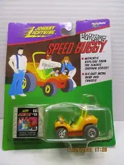 JOHNNY LIGHTNING ORANGE SPEED BUGGY, with CELL #19, CARTOON NETWORK 1998