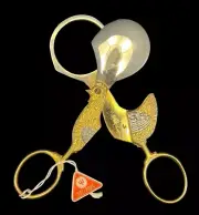 Vintage Dreizack Solingen German Boiled Chicken Egg Shavers Scissors Cutters NWT