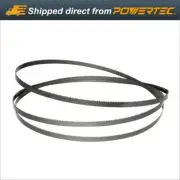 POWERTEC 56-1/8" x 1/4" x 6TPI Band Saw Blade High Carbon Steel (13162)