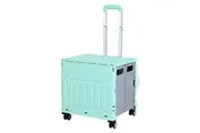 Emajin Shopping Trolley Cart 75L Foldable Green