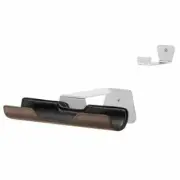 Elite Bike Wall Bracket " Arca " Nirosta/Leather, for all Common Bicycle Types