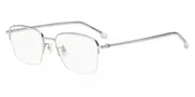 BOSS 1800/F Asian Fit 010 Men's Glasses Silver Size 53 - Private Health Rebate - Blue Light Block Available