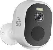 ELECCTV 2.4GHz 5GHz Wireless Security Cameras Outdoor, 2K QHD Tuya Security Cameras with 130°Wide View, 3MP Color Night Vision, IP65 Waterproof Bulb,