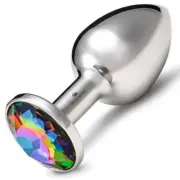Rosebuds Stainless Steel Butt Plug Medium - Volcano