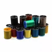 70D/140D 100yds Fly Tying Thread Non Waxed Fly Tying Line 20 Colors Nymph Flies