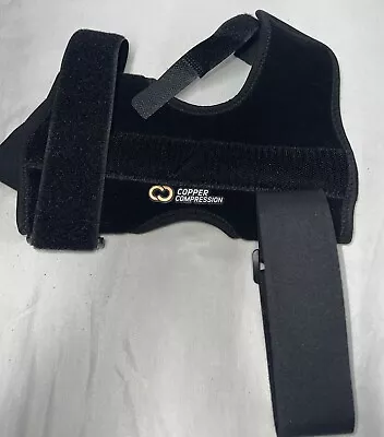 New! Copper Compression Plantar Fasciitis Night Splint One Size No Package
