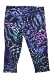Adidas Girls Climalite Print Crop Leggings Athletic Clothes Size 4