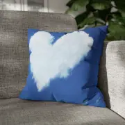 CUSHION COVER PILLOW CASE|COOL HEAR LOVE CLOUD