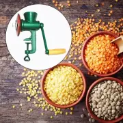 Manual Iron Grain Mill Grain Crusher Machine Pepper Barley Adjustable Coarseness