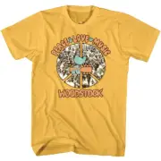 Woodstock Peaceful Crowd Men's T Shirt