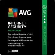 AVG INTERNET SECURITY 2025 - 10 Devices - 2 Years - Activation Code