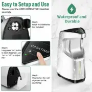 Automatic Touchless Hand Soap Visible Dispenser 450ml Countertop Wall-Mounted