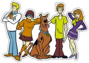 Scooby-Doo Scooby Doo Dog Cartoon Car Bumper Window Vinyl Sticker Decal 5"X3.5"
