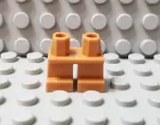 LEGO New Medium Dark Nougat Short Minifigure Boy Child Legs