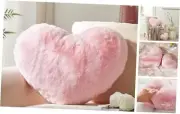 Heart Pillow, Pink Heart Pillows for Valentine's Day, Love Pillow Gifts,