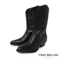在飛比找Yahoo奇摩購物中心優惠-Tino Bellini 巴西進口尖頭牛仔靴FWTT001-