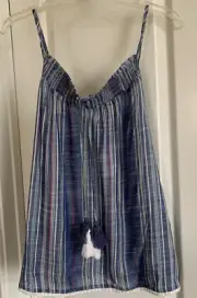 Cynthia Rowley Sleepwear Cami Top Women’s Size Small Blue NWT