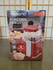 Hot Air Popcorn maker Mini 900w Makes Up To 10 cups (popped)