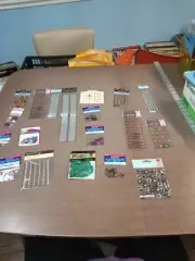 Lot Of Scrapbooking Gemstones And Rhinestones And Sequins (CraftsC)