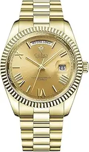 [CADISEN] Men’s Automatic Mechanical Watch Casual Watches for Men Waterproof Sapphire