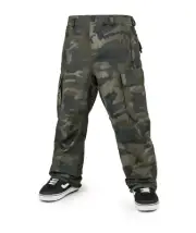 Volcom V. Co Hunter Cloudwash Camo Pants L