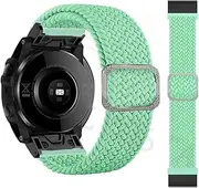 [MGTCAR] 22 26mm Loop Nylon Watchband Quick Straps For Garmin Fenix 6 6X Pro 5X 5 Plus 3HR 935 Epix Fenix 7X 7 Smart Watch Band Bracelet