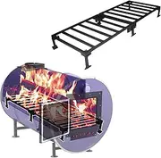 Sonret Burn Barrel Grate Perfect for 30-55 Gallon Barrel Metal Barrel - Grate for Wood Stove Camping Equipment Barrel Stove Kits - Barrel woodstove kit for Emergency Heating & Cooking and Survival…, FAB-381