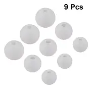 9 Pcs Soap Molds for Making Sphere Jewelry Basket Necklace Crystals