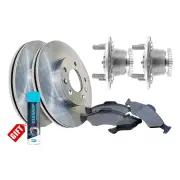 Rear Wheel Bearing Hub Assembly + Brake Rotor Pad Kit for Honda Odyssey RB1