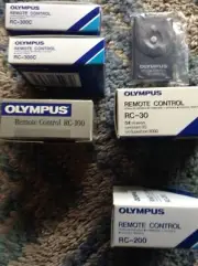 Olympus Remote Controls rc-300,rc-200,rc-30,rc-100,rc-300c Unused