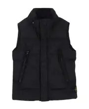 feather-down sleeveless gilet 2Y black