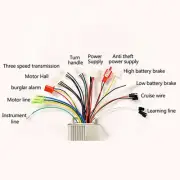 36V/48V 350W Brushless Motor Controller DC Motor Regulator Speed Controller