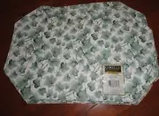 4 Corelle Callaway Reversible Placemats Textiles 18"x12" New