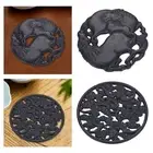 Cast Iron Trivet Elegant Design Metal Trivet for Household Restaurant Hotel