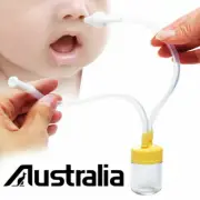 Baby Nasal Aspirator Vacuum Nose Cleaner Snot Sucker Safe Hygienic Suction AU