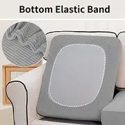 Stretch Couch Covers Burgundy Sofa Seat Cushion Cover For Dogs Pet, Sectional Sofa Slipcover For Love Seat,L Shaped,3 Seater,Arm Chair, Washable Couch Durable