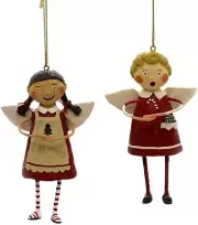 Lori Mitchell Christmas Tree Trimmings Angel Resin Ornaments