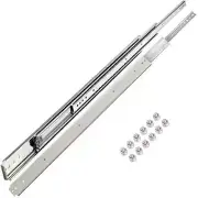 VEVOR Drawer Slide Soft Close Drawer 1Pair 48" Ball Bearing Full Extension 500lb