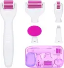 6 in 1 Derma Roller Kit, BEATTYMAMA 0.25Mm 300/720/1200 Titanium Microneedling D