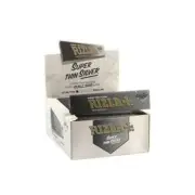Full Box Silver Rizla Kingsize Thin 50 Rolling Papers Slim King Size