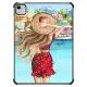 iPad Air (4th/5th gen) iPad 強悍防摔保護殼 Vacation Girl iPad Case