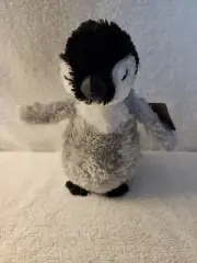 Aurora World Plush - Mini Flopsie - BABY EMPEROR the Penguin (8 inch) - NWT